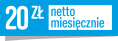 Cena - 20 zł netto / miesiąc